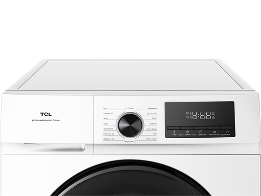 Veš mašina TCL FF0924WA1/inverter/9kg/1400 obrtaja/A/85x60x56cm/bela