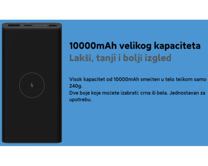 Mi WiFi 10W Power Bank 10000mAh (BHR5460GL)