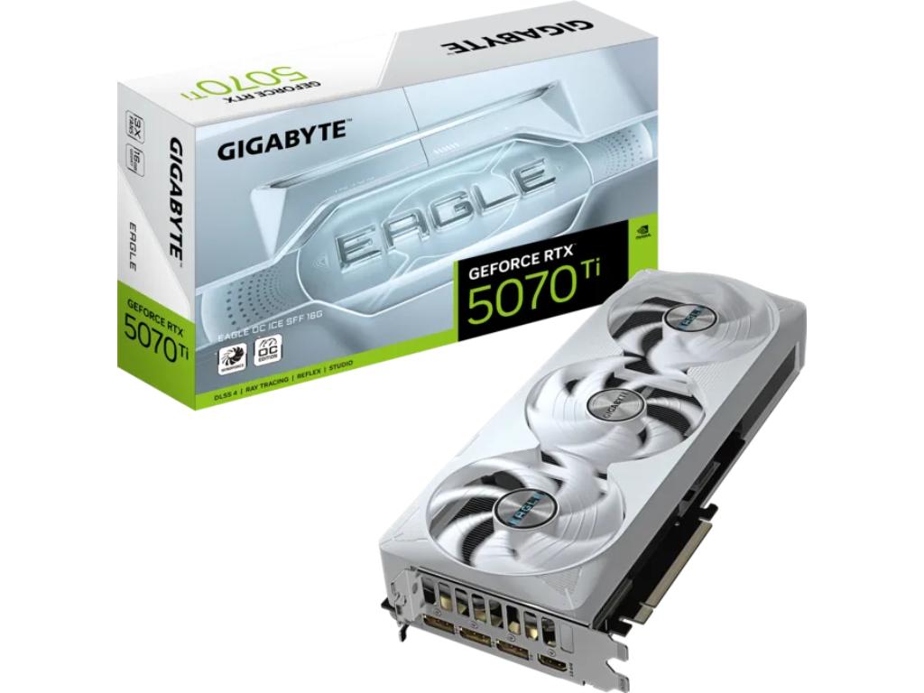 Graficka karta GIGABYTE GV-N507TEAGLEOC ICE-16GD NVD/16GB/GDDR7/256bit/crna