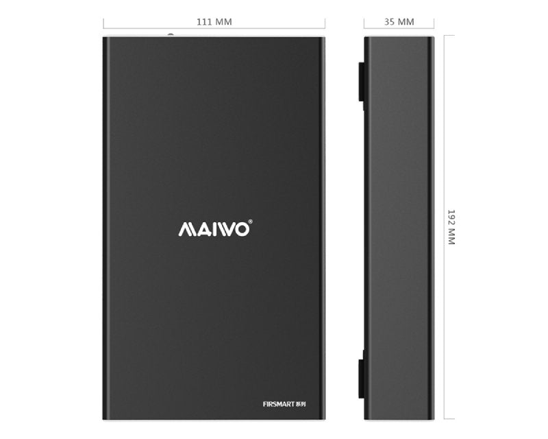 Klon Kućište USB 3.2 Gen2 10Gbps HDD/SSD za 3,5 inča/2,5 inča HDD i NVMe SSD, K3527N