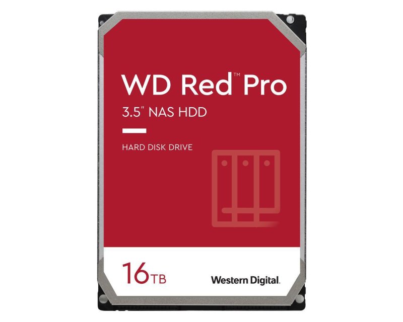 16TB 3.5 inča SATA III 512MB 7.200rpm WD161KFGX Red Pro hard disk