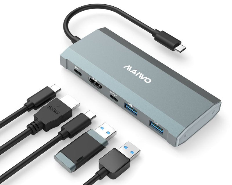 USB 3.2 Gen2 x 1 Tip-C 6 u 1 SATA &PCIe NvMe M.2 Kućište sa HDMI/PD/USB , KH1001