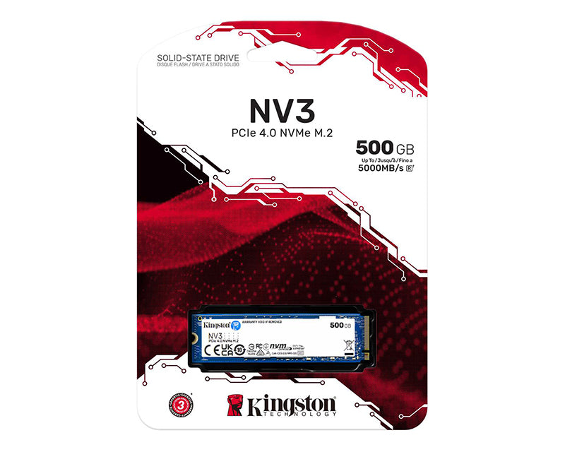 500GB M.2 NVMe SNV3S/500G series NV3 SSD