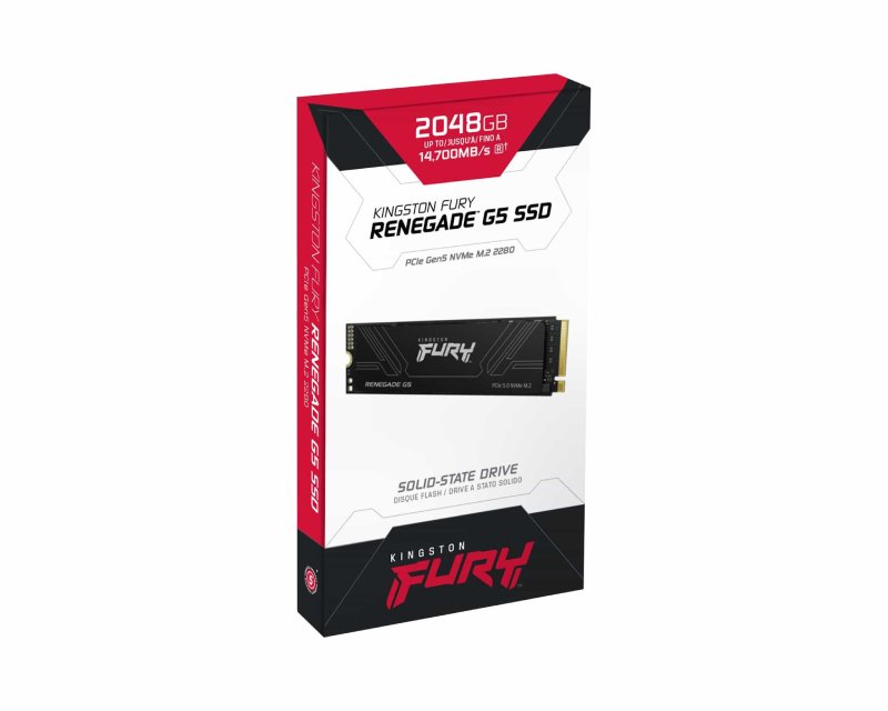 2TB M.2 NVMe SFYR2S/2T0 SSD FURY Renegade G5 SSD