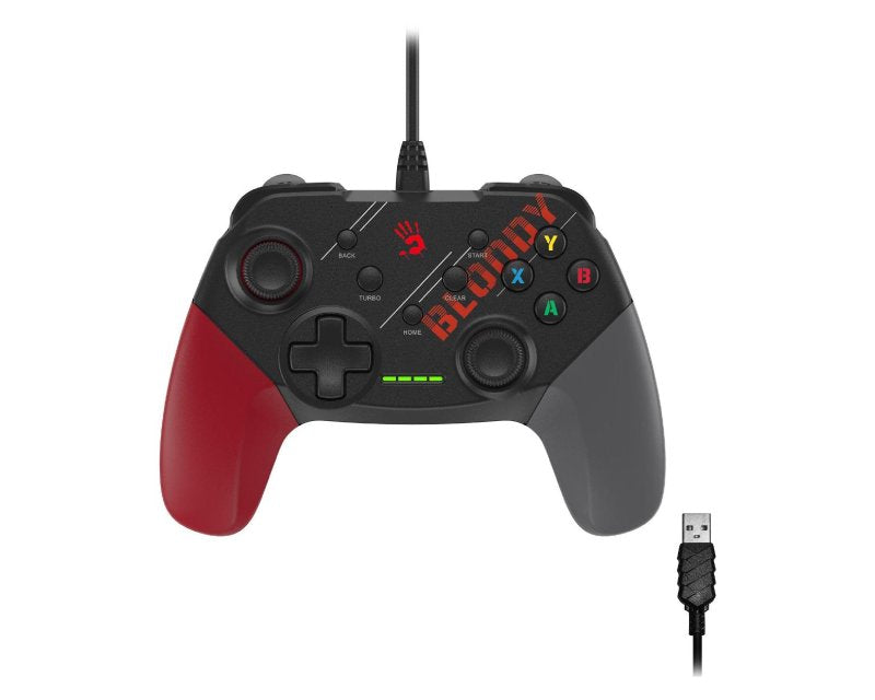 GP30 Bloody wired gamepad USB Sports RED