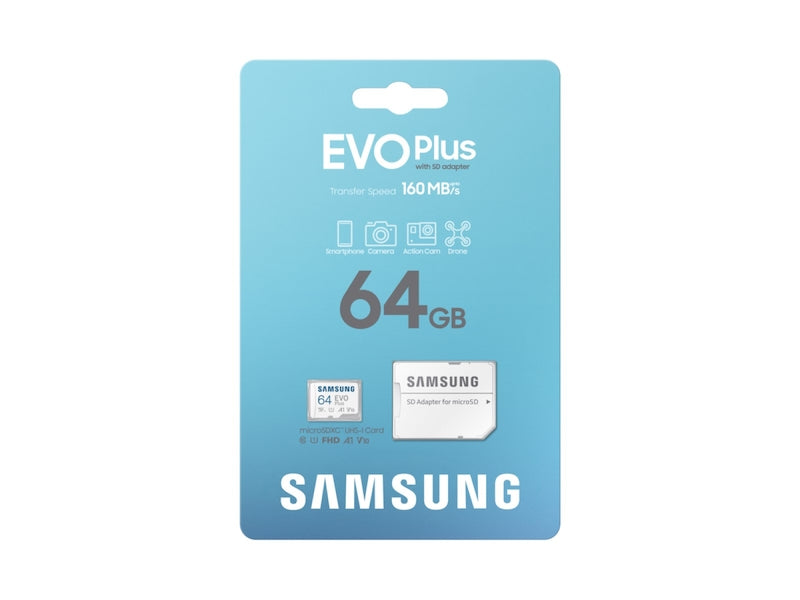 Memorijska kartica EVO PLUS MicroSD Card 64GB + Adapter MB-MC64SA