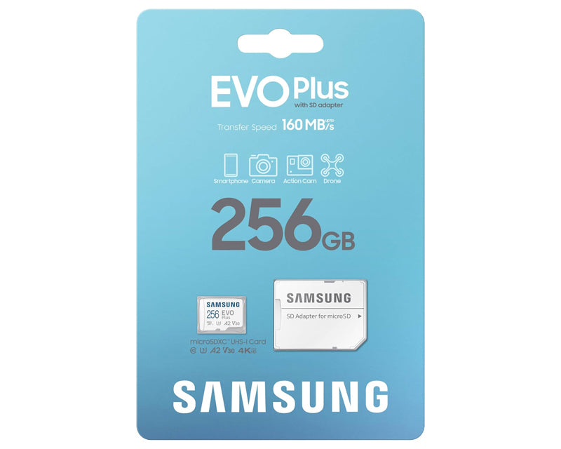 Memorijska kartica EVO PLUS MicroSD 256GB class 10 + Adapter MB-MC256SA