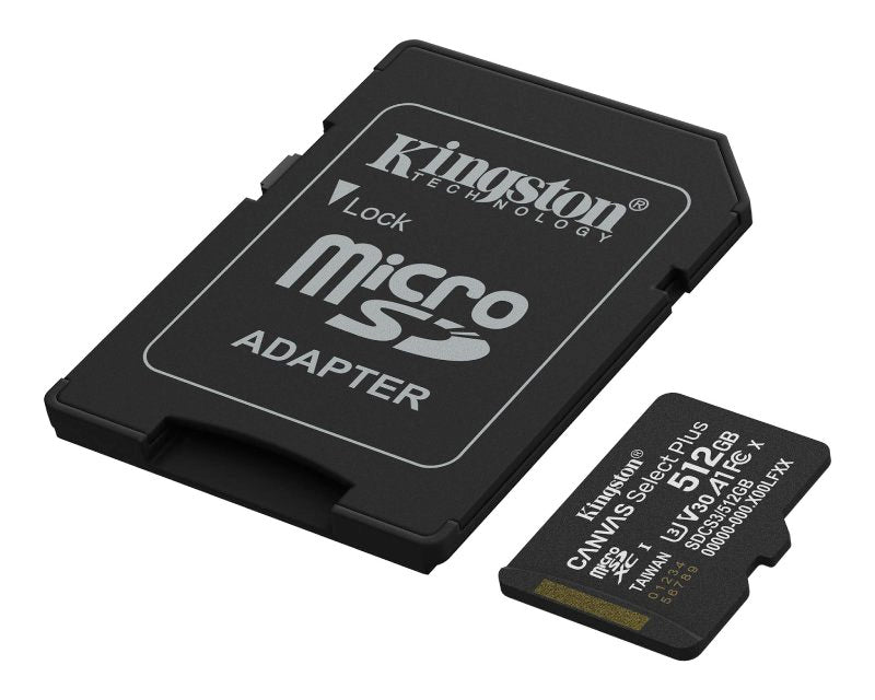 Memorijska kartica U1 V10 SDXC 512GB Canvas Select Plus G3 150R SDCS3/512GB + adapter