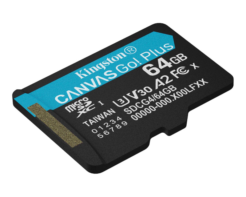 Memorijska kartica U3 V30 microSDXC 64GB Canvas Go Plus 200MB/s A2 SDCG4/64GBSP