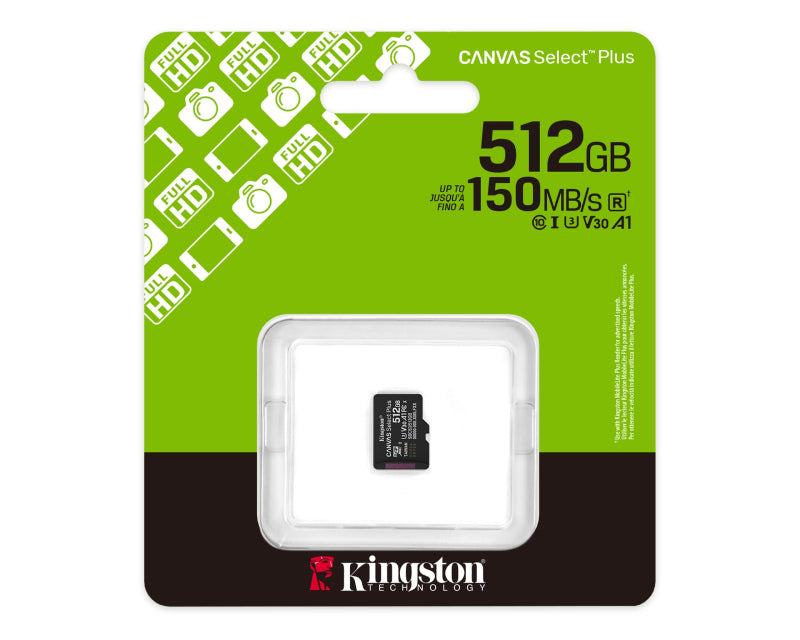 Memorijska kartica U3 V30 SDXC 512GB Canvas Select Plus G3 150R SDCS3/512GBSP
