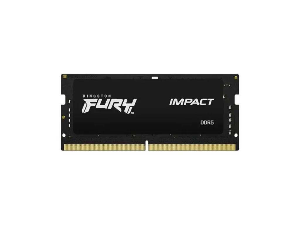 Memorija KINGSTON 16GB/DDR5/SODIMM/6000MHz/1Rx8/CL38/FURY Impact