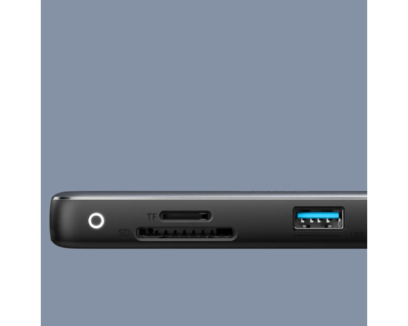 USB-C Data Hub 8u1 10Gbps crni