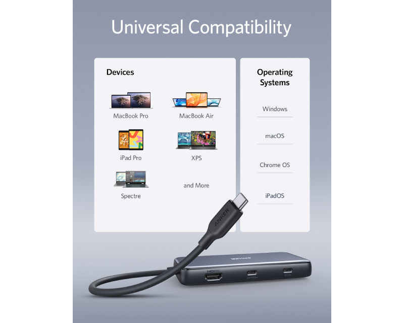 USB-C Data Hub 8u1 10Gbps crni