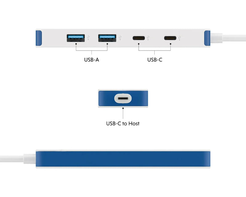 HyperDrive Flex 4 Port USB-C Combo Hub beli (HD5200BUGL)