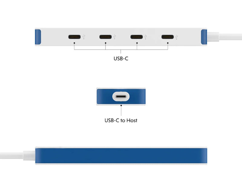 HyperDrive Flex 4 Port USB-C Hub plavi (HD5201BUGL)