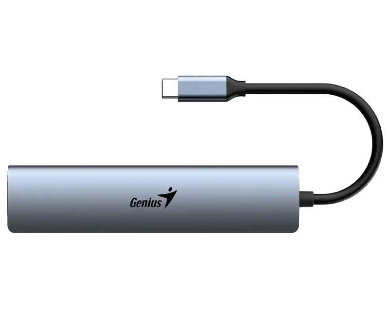 UH-545 5-in-1 USB 3.0 Iron Grey Hub srebrni