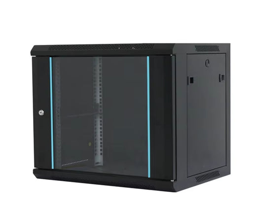 Rack orman nazidni, 18U, 600x600, staklena vrata