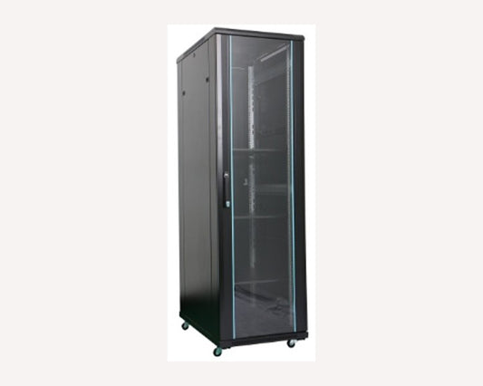 Rack orman samostojeći, 32U, 600x600, staklena vrata (pakovanje od 3 kutije)