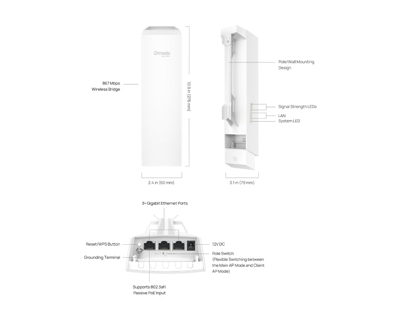 EAP215-Bridge KIT(EU) WiFi Acces point N300Mb/s