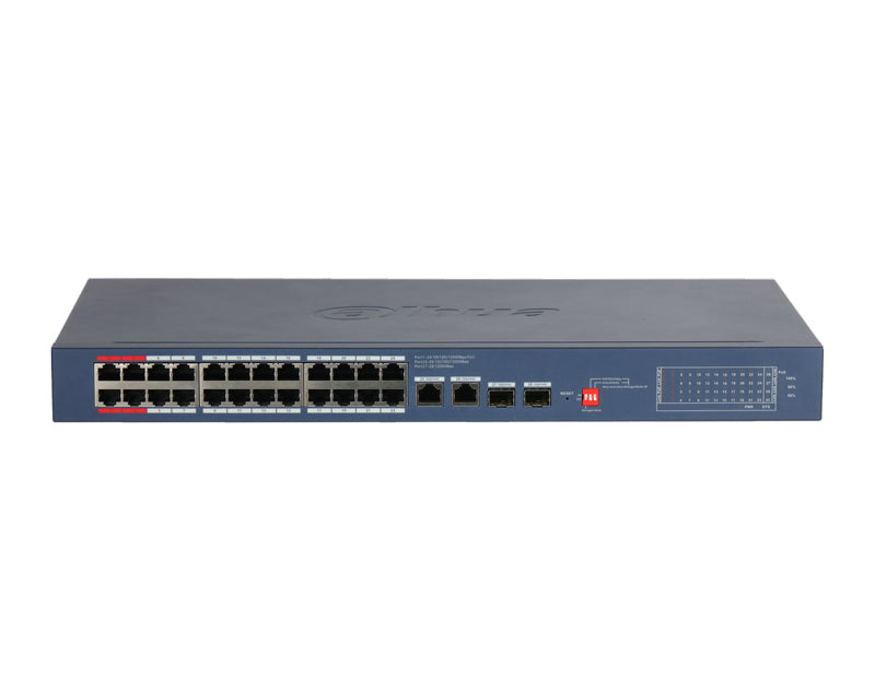 CS4228-24GT-375-V2 28-Port Cloud Managed Desktop Gigabit Switch with 24-Port PoE