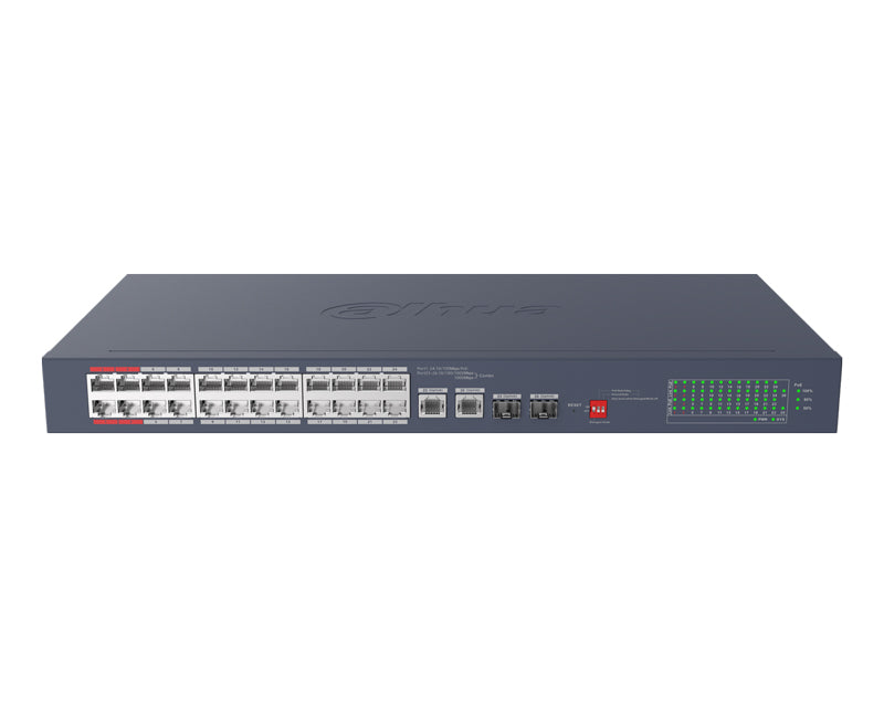 CS4228-24GT-375-V2 28-Port Cloud Managed Desktop Gigabit Switch with 24-Port PoE