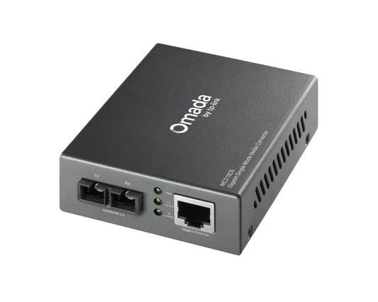 MC210CS Gigabit fiber single-mode konverter dometa do15km