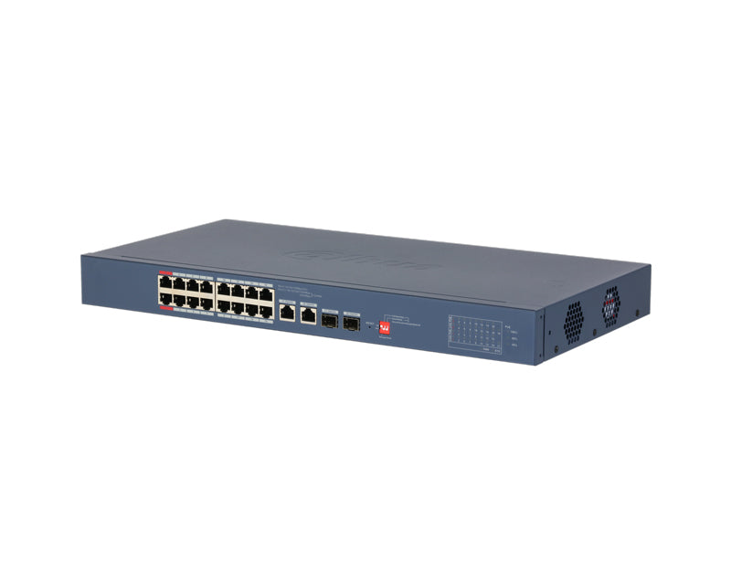 CS4218-16ET-135-V2 18-Port Cloud Managed Desktop Switch with 16-Port PoE