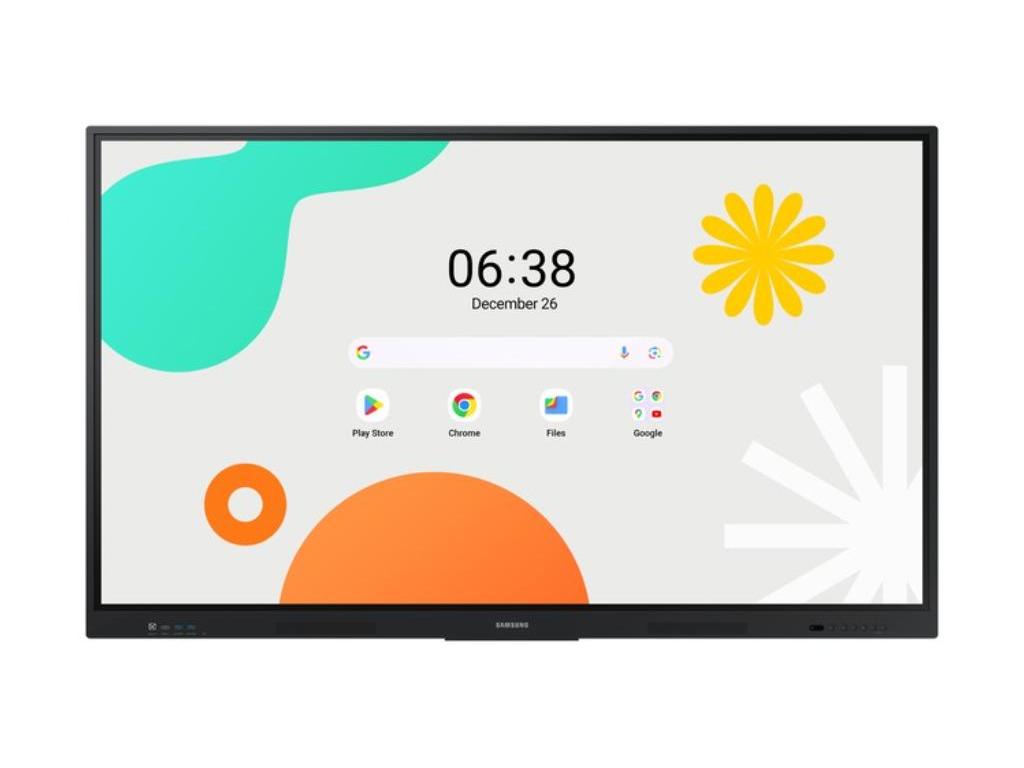 Monitor SAMSUNG LH75WAFWLGCXEN 75"/VA/3840x2160/8 ms/HDMIx2,USB/interaktivna tabla/Android/crna