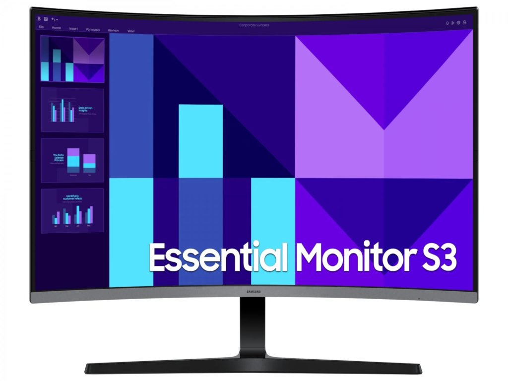Monitor SAMSUNG LS32D396GAUXEN 32"/VA,zakrivljen/1920x1080/100Hz/4ms GtG/HDMI,VGA/VESA/zvučnici/crna