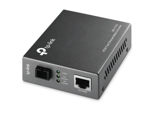 Media konverter TP-LINK MC111CS 10/100Mbps to 100Mbps/single-mode SC fiber/domet do 20km