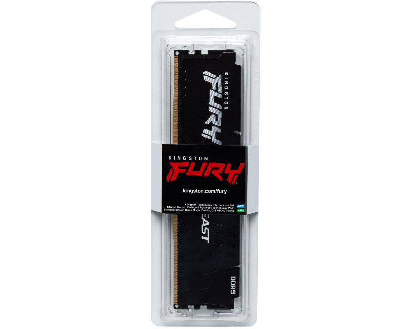 DIMM DDR5 16GB 5600MT/s KF556C36BBE-16 Fury Beast Black EXPO