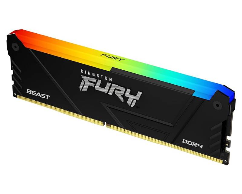 DIMM DDR4 16GB 3200MT/s KF432C16BB12A/16 FURY Beast RGB Black