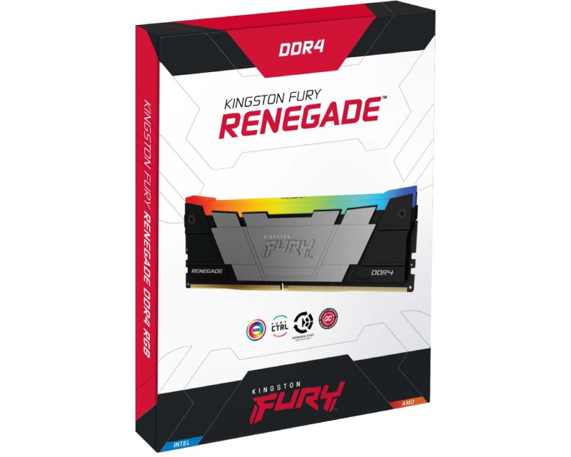 DIMM DDR4 16GB 3600MT/s KF436C16RB12A/16 Fury Renegade RGB Black
