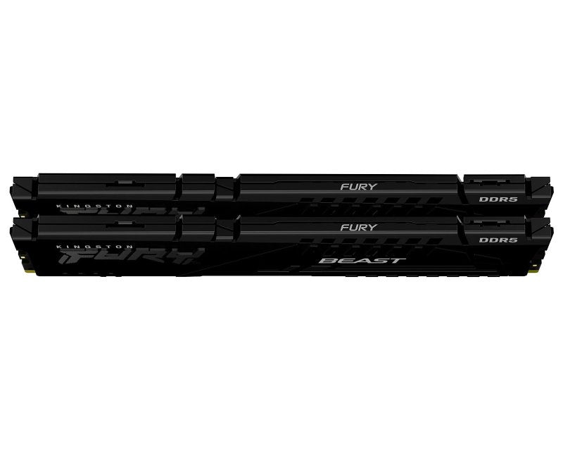 DIMM DDR5 64GB (2x32GB kit) 6400MT/s KF564C32BBEK2-64 FURY Beast Black EXPO
