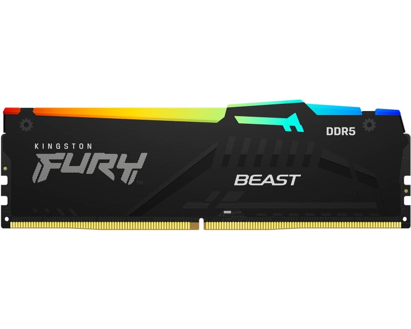 DIMM DDR5 64GB 5600MT/s KF556C40BBA-64 FURY Beast Black RGB EXPO