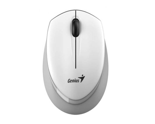 NX-7009 Wireless belo-sivi miš