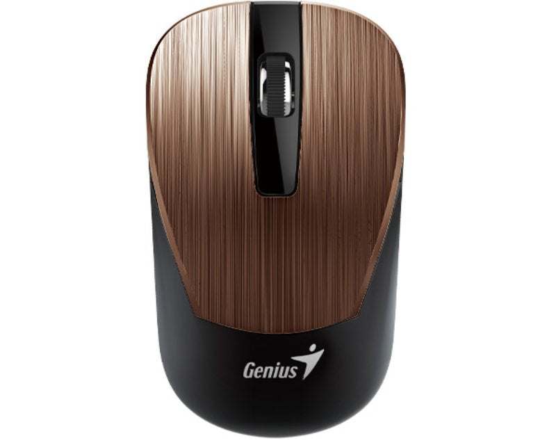 NX-7015 Rosy Brown Wireless Optical USB braon-crni miš