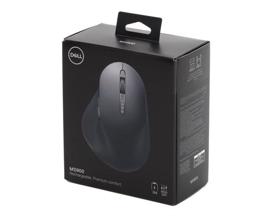 MS900 Pro Premium Rechargeable Wireless crni miš 3yr
