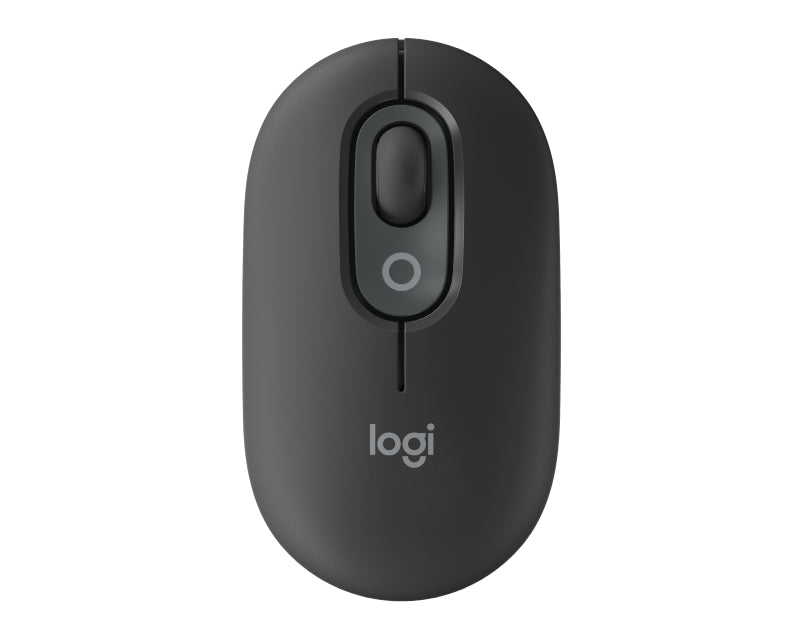 Pop Mouse with Emoji, graphite miš