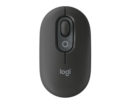 Pop Mouse with Emoji, graphite miš
