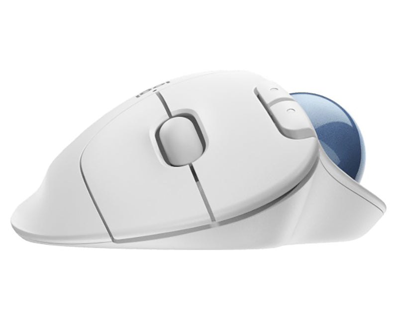 M575s ERGO Bluetooth Trackball Offwhite Blue ball miš