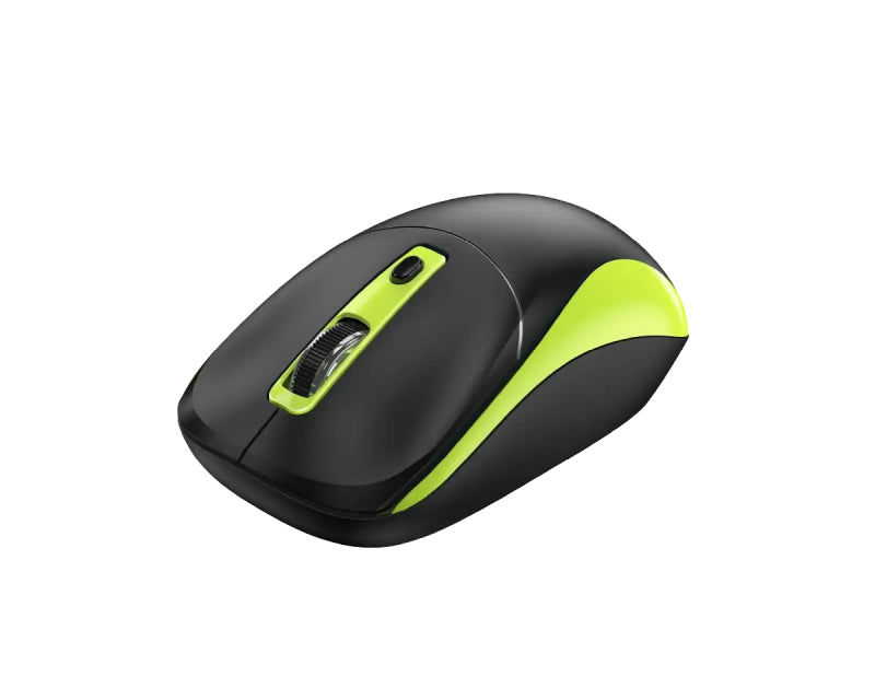 NX-7123 Wireless Optical USB crno-zeleni miš