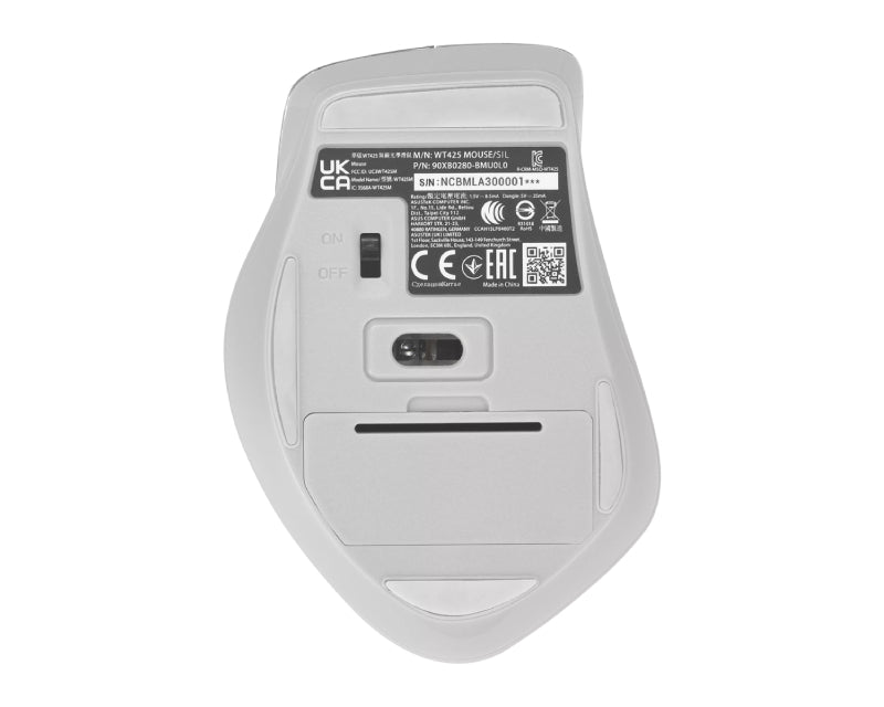 WT425 Wireless srebrni miš