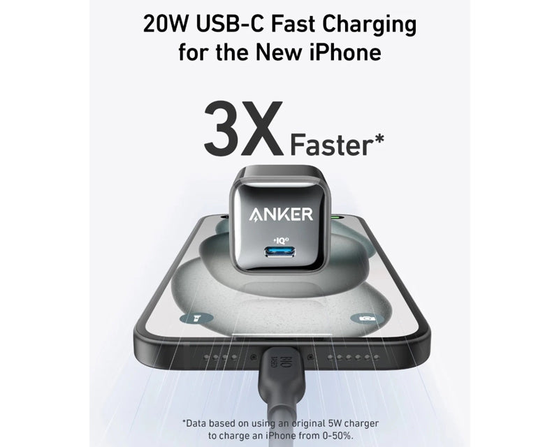 Nano 45W putni zidni punjač, USB-C port