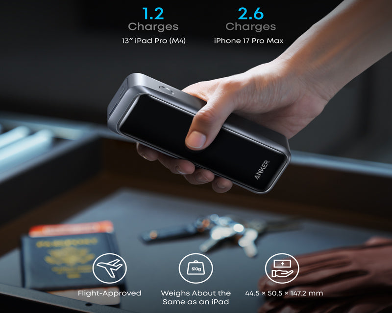 Prime 20000mAh, 220W, Power Bank za laptop crni