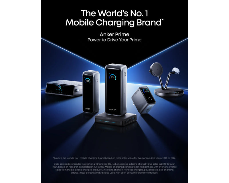 Prime baza za punjenje, 26750mAh, 150W, crna