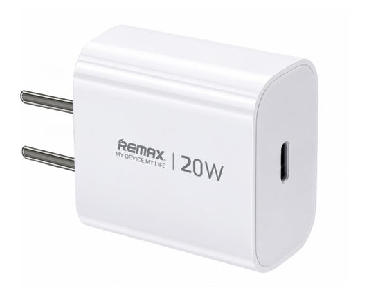 Strujni Fast punjač Huiying GaN 1xTIP C 20W CA-08, beli