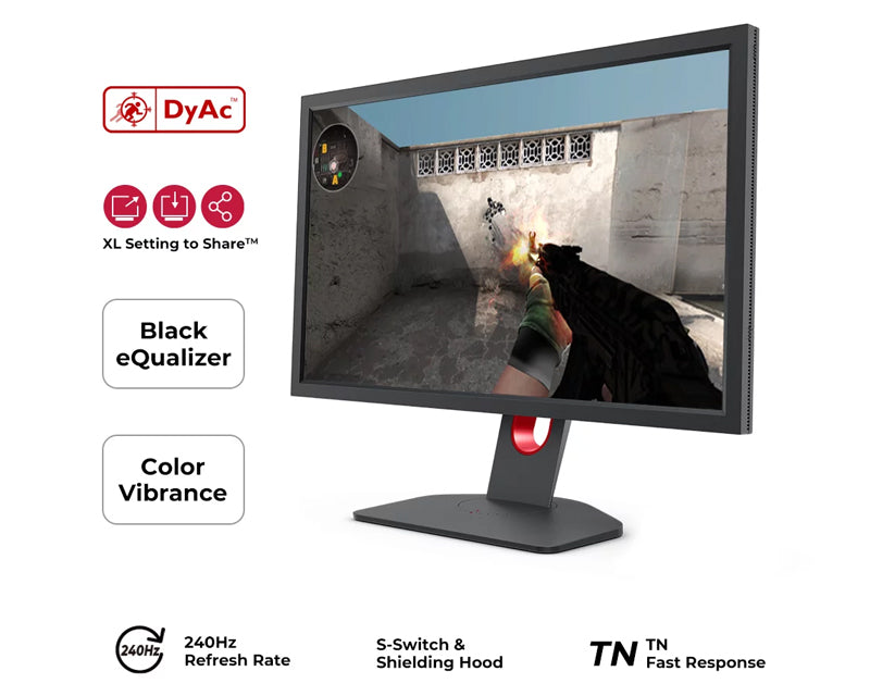 27 inča Zowie XL2746K FHD 1920x1080 240 Hz gaming monitor