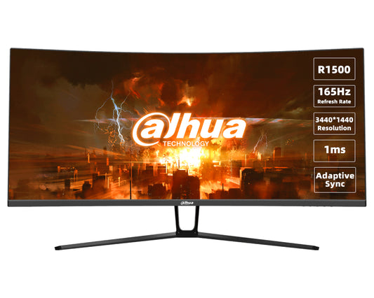34 inča LM34-E330C UWQHD 3440x1440 VA 165 Hz zakrivljeni gaming monitor