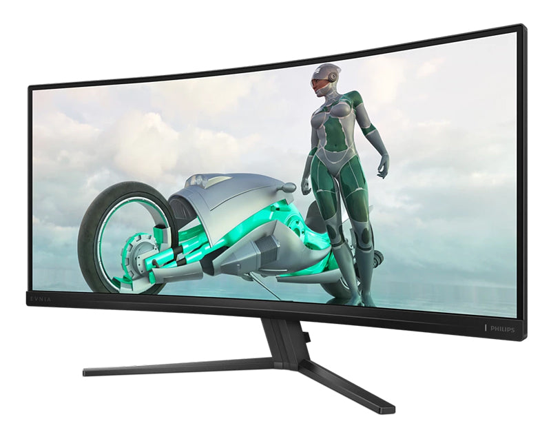 34 inča Evnia 34M2C3500L/00 UWQHD 3440x1440 Fast VA 180 Hz HDR10 zakrivljeni gaming monitor